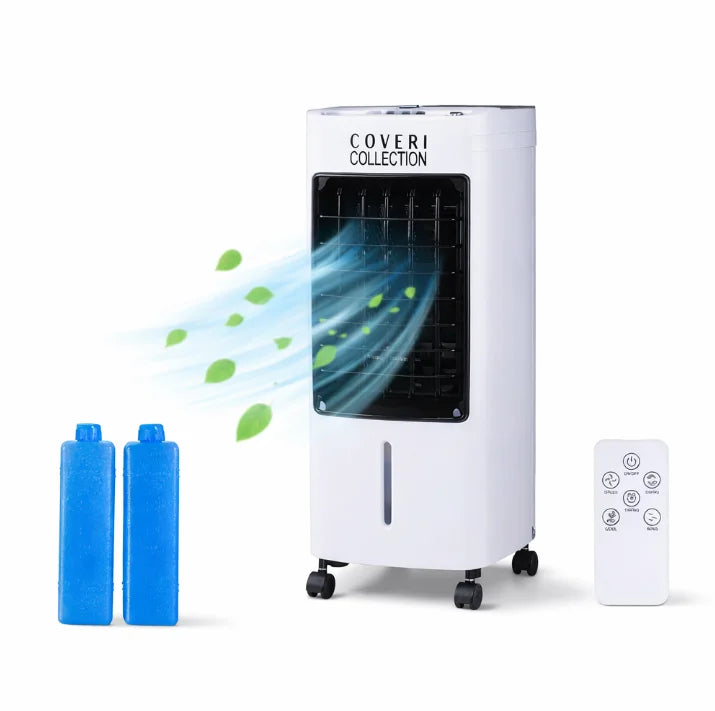 Refroidisseur d'air portable 4L — Ventilateur évaporatif avec télécommande